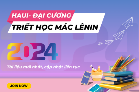 HaUI - Triết học Mác Lênin