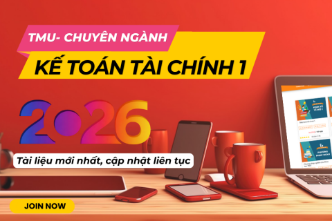 TMU - Kế toán tài chính 1
