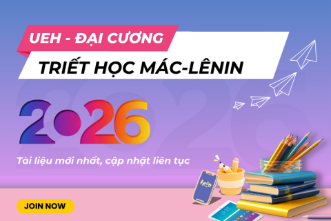 UEH - Triết học Mác - Lênin