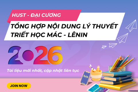 HUST - Triết học Mác - Lênin