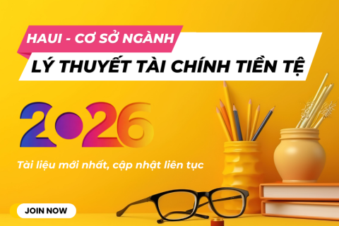 HaUI - Lý thuyết tài chính tiền tệ