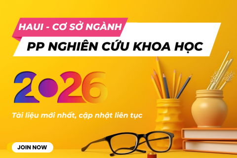 HaUI - Phương pháp nghiên cứu khoa học