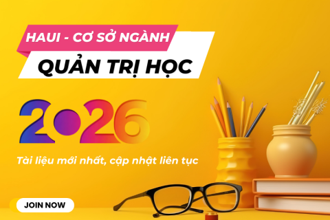 HaUI- Quản trị học