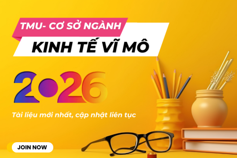 TMU - Kinh tế vĩ mô 1